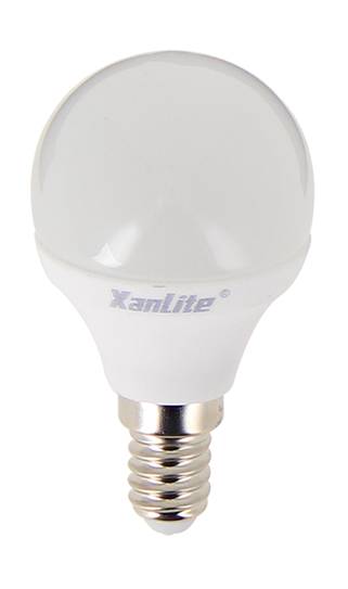 Ampoule led SMD blanc E14 470lm 4,9W blanc chaud - XANLITE