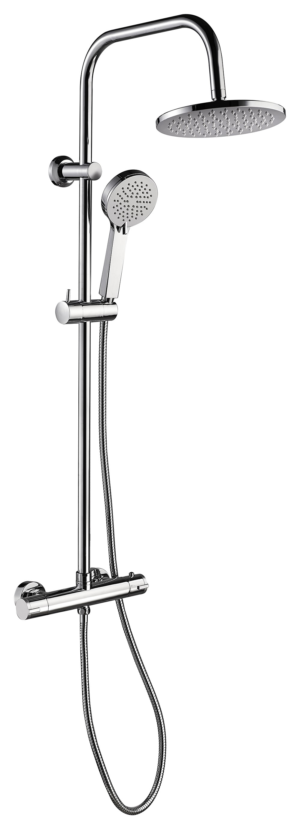Colonne de douche chromée h960mm - ESSEBAGNO