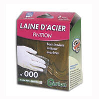 laine d'acier patin aiguilleté n000 x3