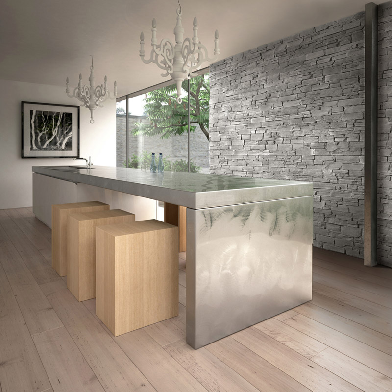Plaquettes Parement Fabrik Gris - MODULO