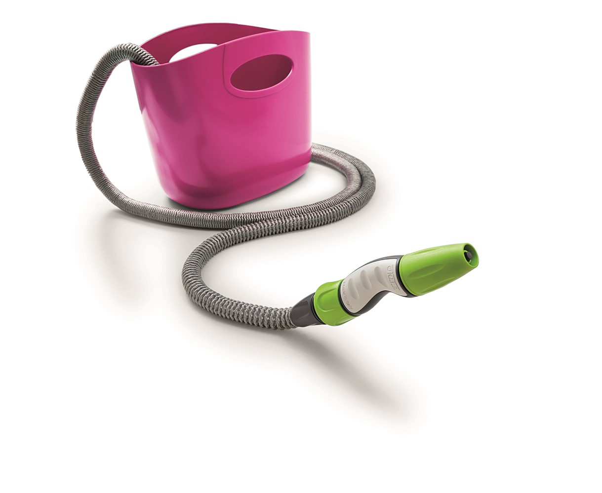 Kit tuyau auto extensible « Aquapop » 15M FUCHSIA
