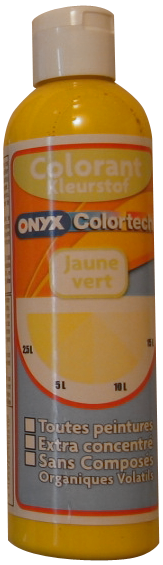 Colorant Jaune vert Onyx colortech