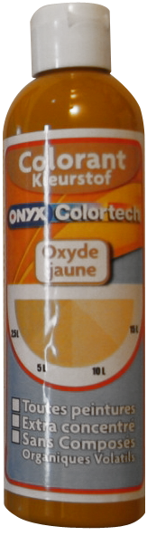 Colorant universel pour peinture Oxyde jaune 250ml - ONYX COLORTECH