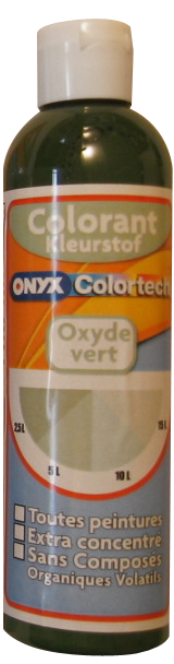Colorant universel pour peinture Oxyde vert 250ml - ONYX COLORTECH