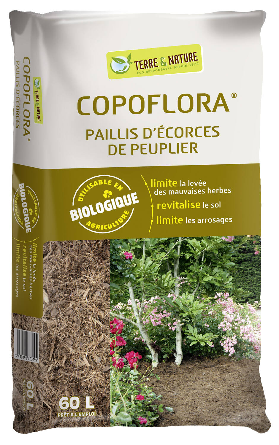 copoflora fibre de peuplier - TERRE & NATURE