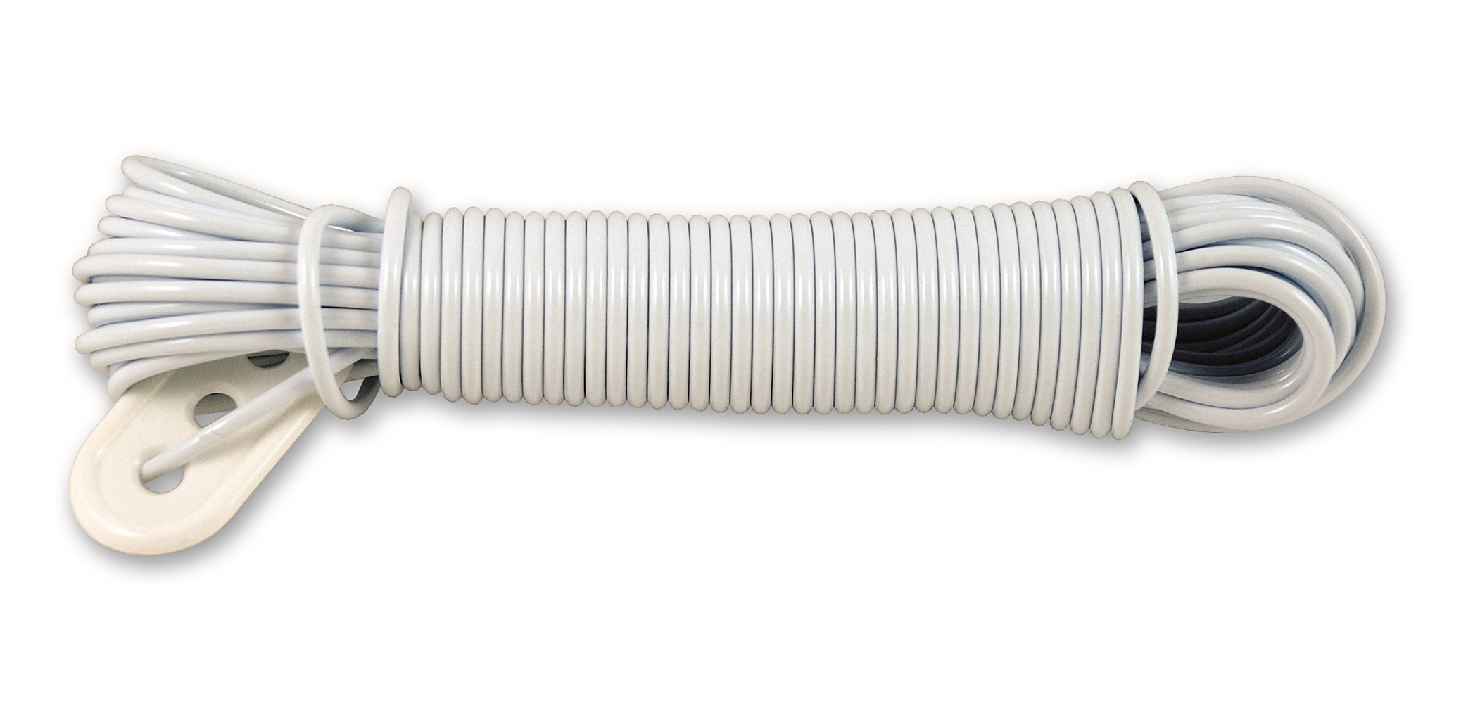 Corde à linge blanche avec tendeur - CHAPUIS