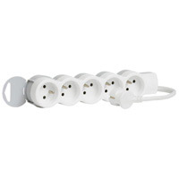 Multiprise standard 5 prises 2P+T 1,5m - LEGRAND