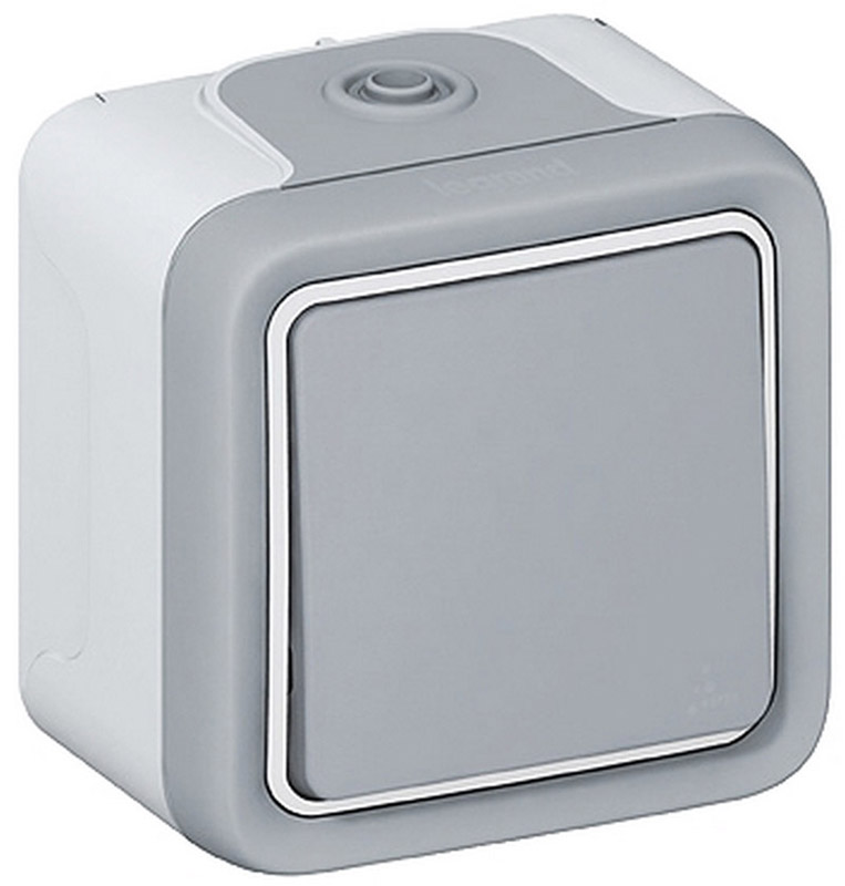 Interrupteur simple plexo apparent 10a - LEGRAND