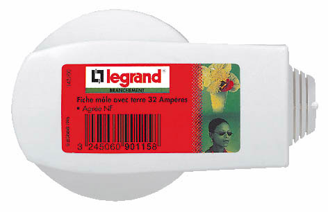 Fiche 32a 2P+T sortie latérale - LEGRAND