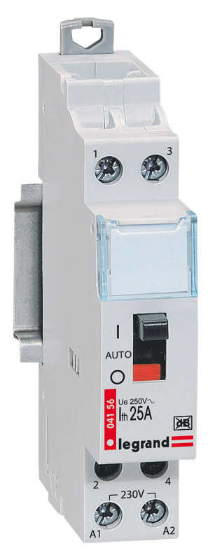 Contacteur Lexic pour tarifs heures creuses 2P 230 V - 25a - LEGRAND
