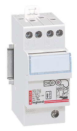 Parafoudre habitat protégé monobloc 2 pièces - LEGRAND