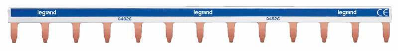Peigne horizontal d'alimentation pour 13 modules réversibles Ph/N  16 mm²- LEGRAND