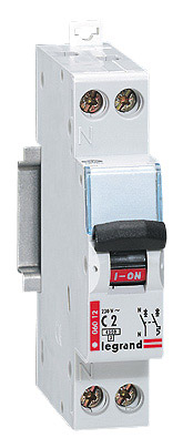 Disjoncteur dnx 4500 230 v - 2a - courbe c - LEGRAND