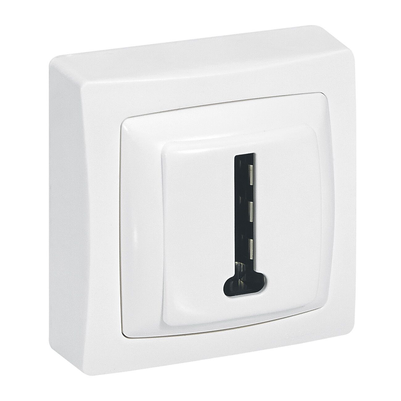 Prise téléphone Appareillage Saillie - 8 contacts en T blanc - LEGRAND