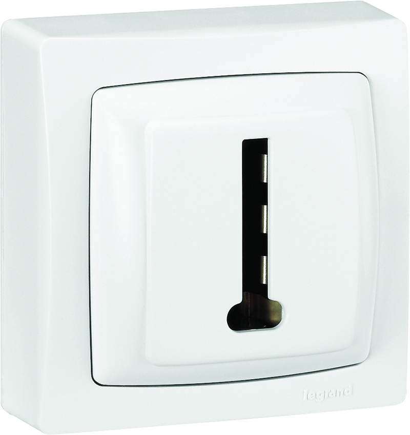 Prise téléphone Appareillage Saillie - 8 contacts en T blanc - LEGRAND