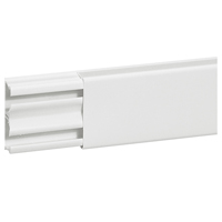 Moulure 40x16mm avec cloison - blanc - LEGRAND