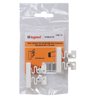 Embouts pour moulure 40x16mm - LEGRAND