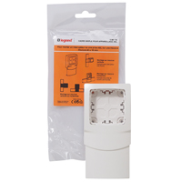 Cadre simple pour montage appareillage saillie sur moulure 16mm - LEGRAND