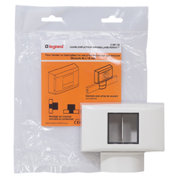 Cadre simple pour montage appareillage mosaic sur moulure 16mm - LEGRAND