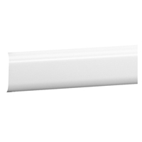 Plinthe 80x20mm avec cloison blanc - LEGRAND
