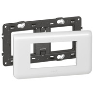 Plaque support mosaïc pour 4 modules - LEGRAND