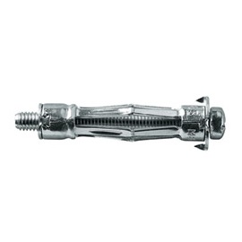 Chevilles métalliques à expansion Ø 4 x 33 mm avec vis M4 - 16 chevilles