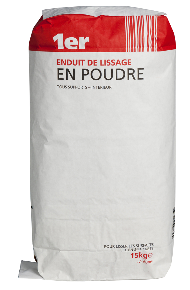 enduit de lissage poudre 15 kg  prix - 1ER