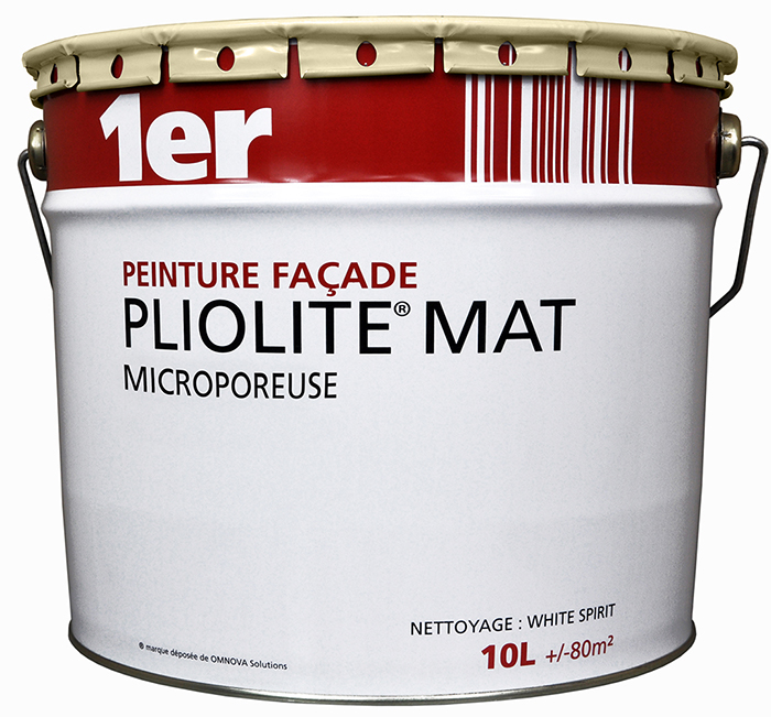 Peinture façade Pliolite ton pierre 10L - 1ER
