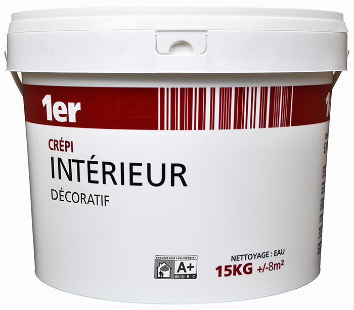 Crépi intérieur décollable blanc 15 kg - 1ER