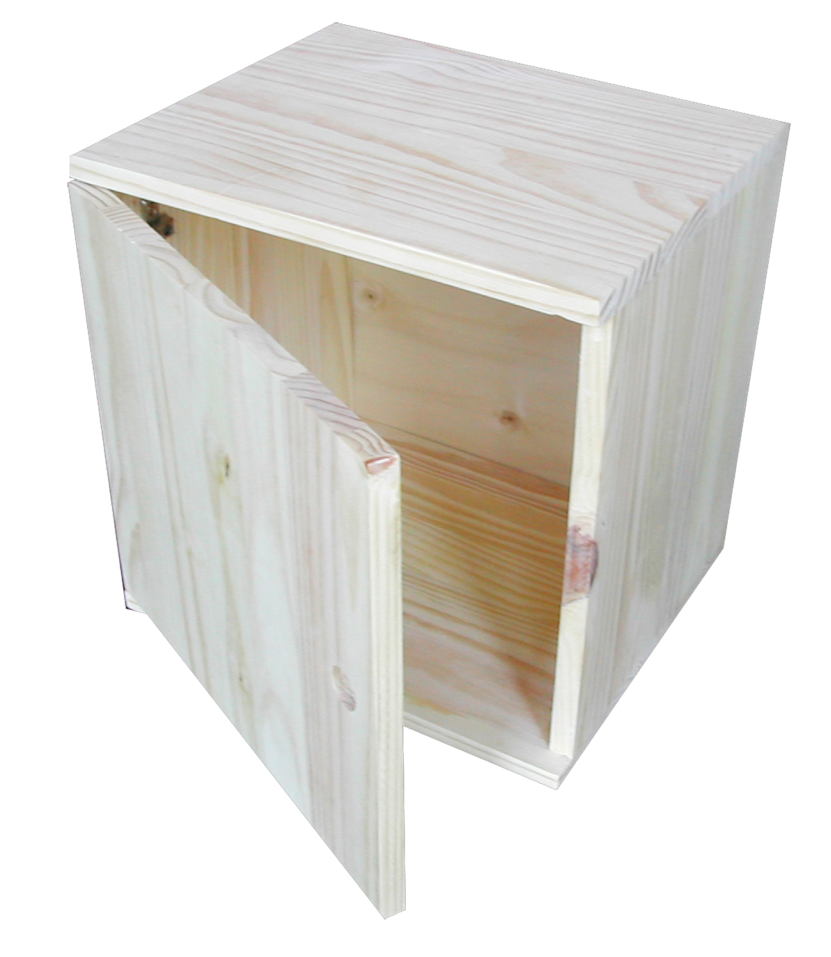 Meuble 1 porte en pin modulable - SERVARY