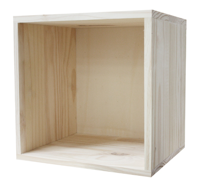 Bloc ouvert en Pin Modulable 36x36x30cm- SERVARY