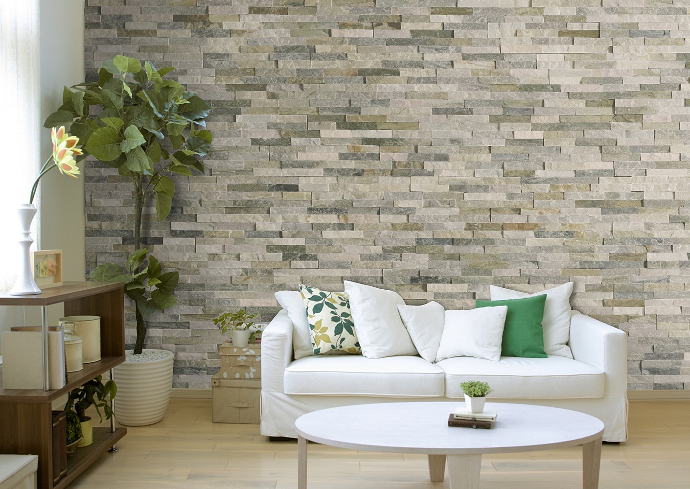 Plaquettes Parement Pierres Naturelle Natimur Beige - MODULO