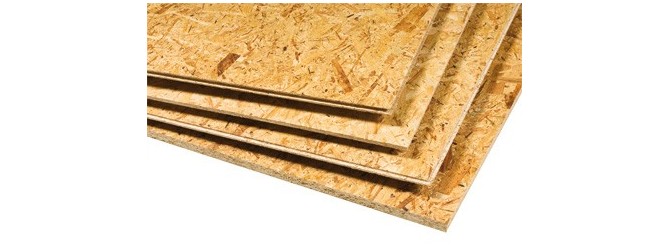 Panneau de bois OSB 3 prédécoupé 120x40x1,5cm
