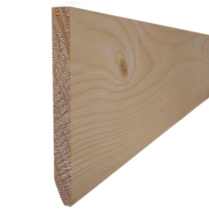plinthe bord droit sapin nord - SUP BOIS