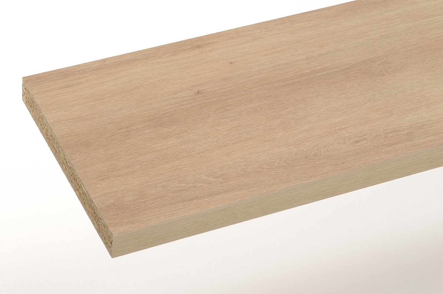 Plan stratifié 275 x 64 x 38 mm chêne clair - ACTIBOIS