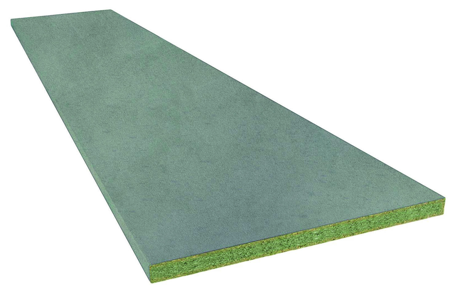 Plan de Travail Stratifié HPL Marbre Gris 304x64,5x3,8cm - SUP BOIS