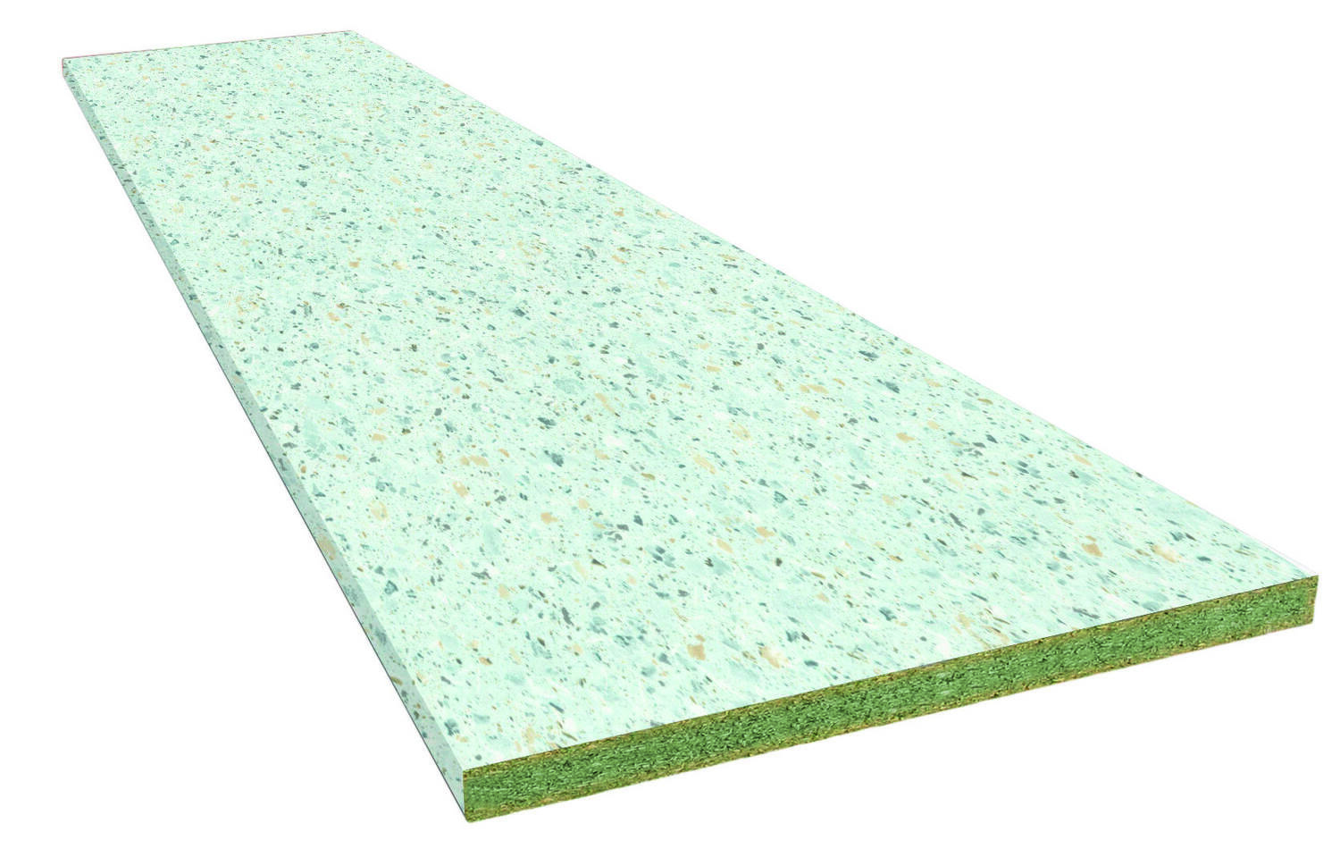 Plan de Travail Stratifié HPL Mosaica 304x64,5x3,8cm - SUP BOIS
