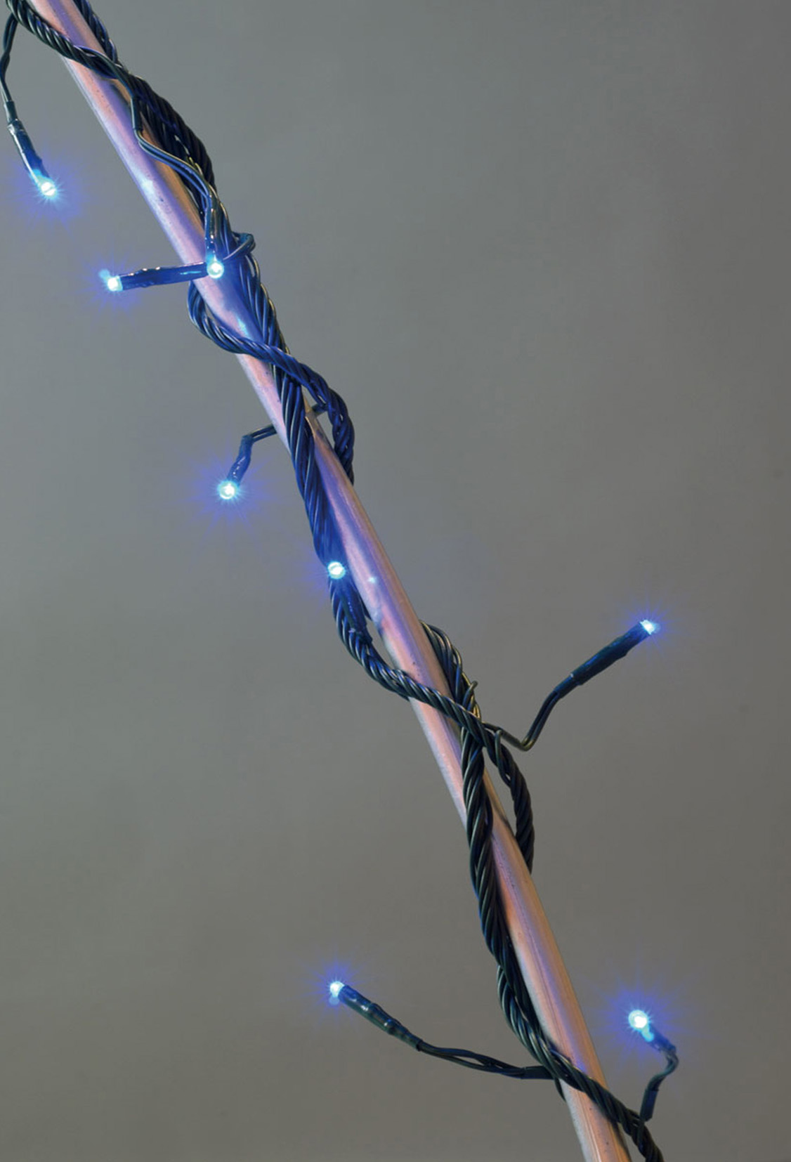 Guirlande de Noël Flicker 128 led bleu - 8 m - BLACHERE