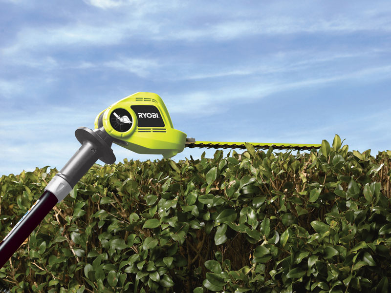 Taille-haie télescopique sur perche rpt 4045 - RYOBI