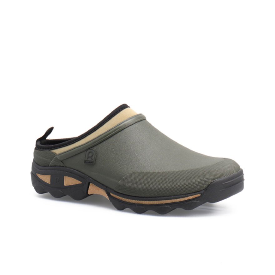 Sabot caoutchouc Clean Land kaki T.40 - ROUCHETTE