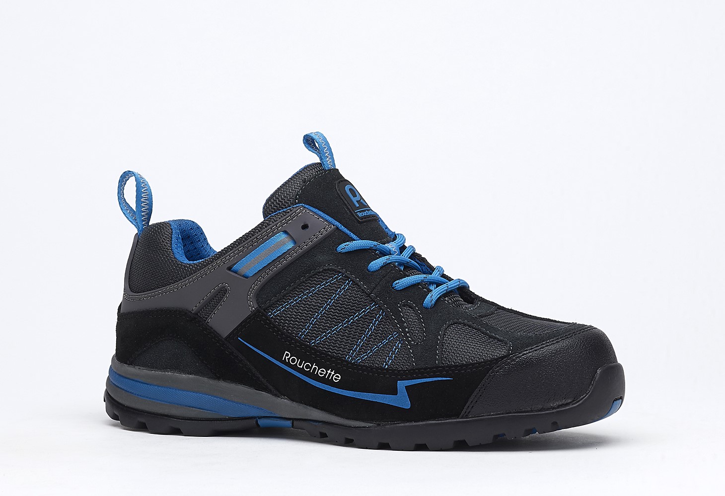 Chaussure sécurité basse Style S1P noir/bleu T.42 - ROUCHETTE