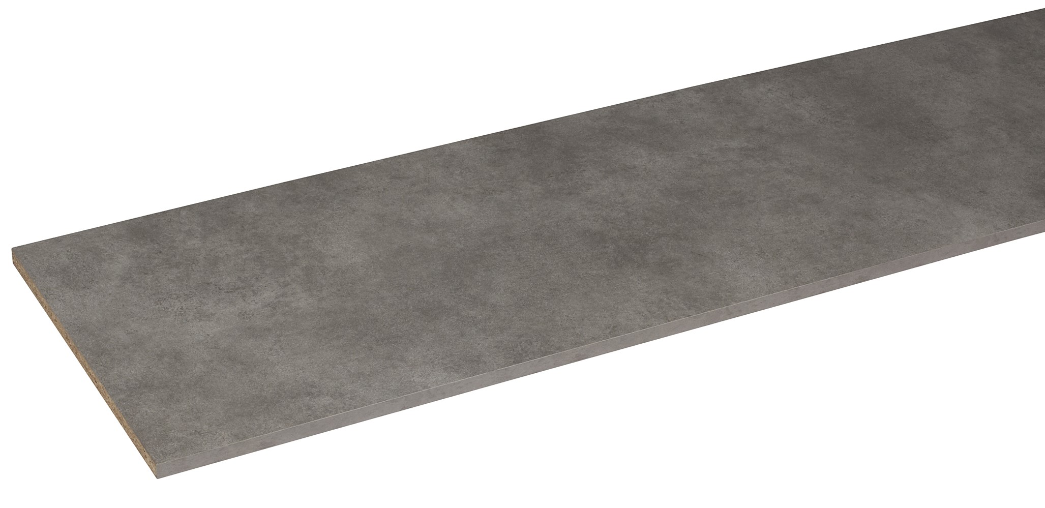 Tablette mélaminée Béton 18mm 250x50cm