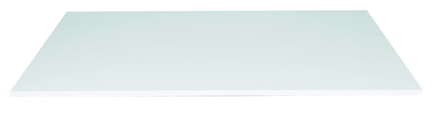 Plateau de bureau mélaminé blanc