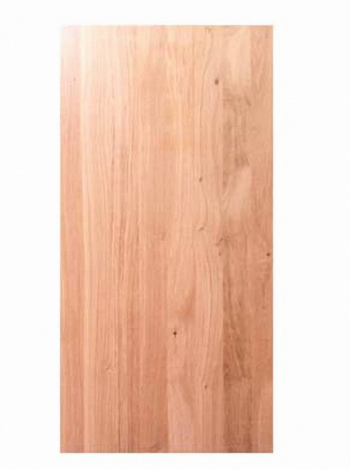 Tablette chêne massif lamellé 18mm 200x50cm