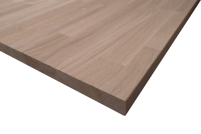 Plan de Travail Chêne Massif 300x65x3,8cm - SUP BOIS