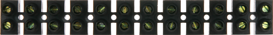 barrette de connexion 16 mm² noir - VOLTMAN