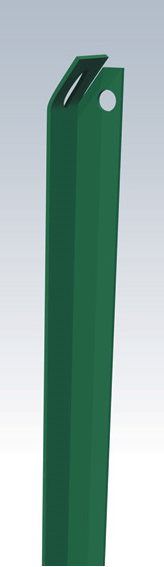 jambes de force vert plast L 25x25x3 H150