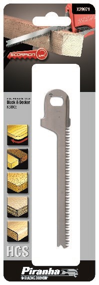 Piranha lame de scie scorpion hsc - 50mm - BLACK ET DECKER