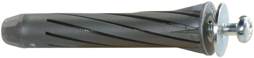 2 chevilles autobloquantes ø10x46mm + vis - RED HEAD