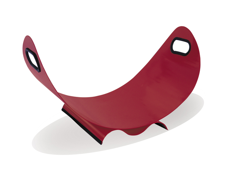 Panier Althea acier rouge - DELTA